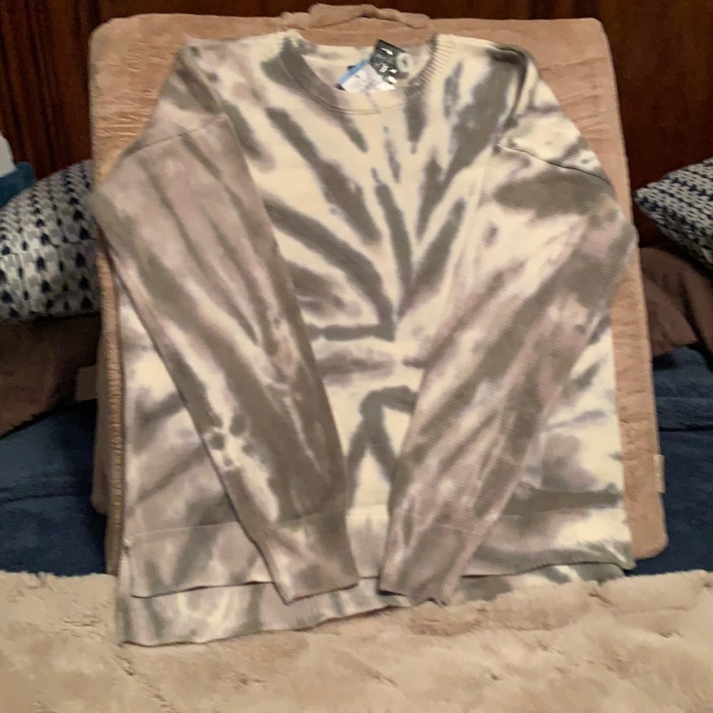 Tie dyed sweater